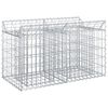vidaXL Podniesione ł&oacute;żko gabionowe 100 x 50 x 60 cm Stal ocynkowana