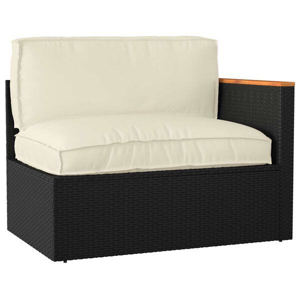 vidaXL Zestaw poduszek na paletę 2 pcs Kremowy Materiał Oxford