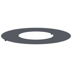 vidaXL odpowiedni dla płaskiego pierścienia drzewa Antracyt &Oslash;30 / 60 cm