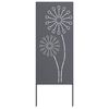 vidaXL Ekran zapewniający prywatność w ogrodzie Antracyt 50 x 140 cm