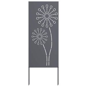 vidaXL Ekran zapewniający prywatność w ogrodzie Antracyt 50 x 140 cm