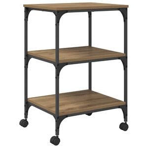 vidaXL Stojak na drukarkę Dąb rzemieślniczy 50 x 41 x 75 cm