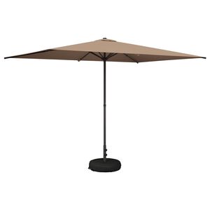 vidaXL Parasol ogrodowy z podstawą 200 x 300 cm Poliester Prostokątny