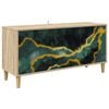 vidaXL Szafka pod telewizor WIJHE 102 x 33 x 50 cm Sonoma