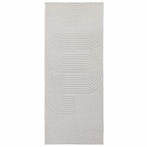 vidaXL Dywan wewnętrzny i zewnętrzny PALMERAS Kremowy 150 x 80 cm