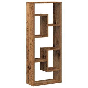 vidaXL P&oacute;łka ścienna Stare drewno 36x16x90 cm Drewno klejone