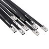 vidaXL Związywacz kablowy 12 szt. 4,6 x 150 mm Czarny