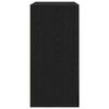 vidaXL Bufet Czarny Dąb 79 x 38 x 80 cm Materiał drewnopochodny