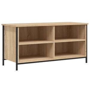 vidaXL Szafka pod telewizor, dąb sonoma, 100x40x50 cm