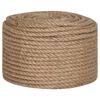 vidaXL Lina jutowa 10 szt. 20 mm 100 m naturalny 100% juta Tossa