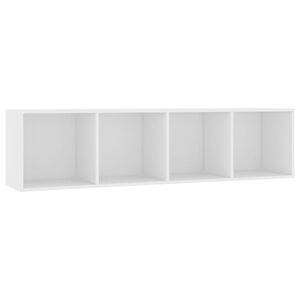 vidaXL Regał na książki/szafka TV, biały, 143x30x36 cm