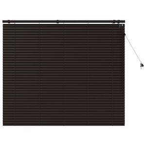 vidaXL Żaluzja wenecka Ciemny brąz 150 x 130 cm 35 mm