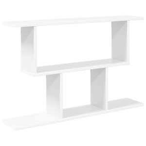 vidaXL P&oacute;łka ścienna Biały 80 x 15 x 50,5 cm Drewno inżynieryjne