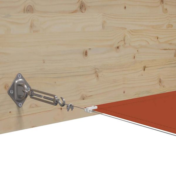 vidaXL Markiza pionowa, terakota, 180x1000 cm, tkanina Oxford