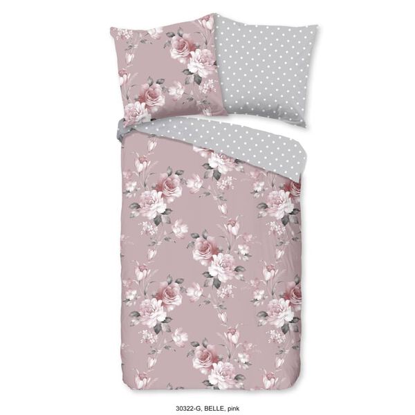 Good Morning Zestaw pościeli Belle, 155 x 220 cm, r&oacute;żowy