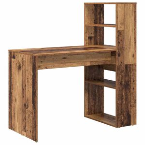 vidaXL Biurko Stare drewno Drewno inżynieryjne 113 x 54 x 120 cm