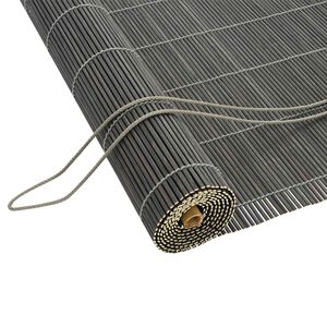 vidaXL Roleta Szary 100 x 220 cm Bambus