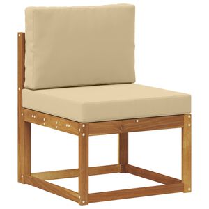 vidaXL Środkowa sofa ogrodowa Lite Drewno Akacji