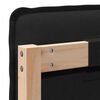 vidaXL Tapicerowane wezgłowie Z zagł&oacute;wkiem Naturalny i czarny 180 cm