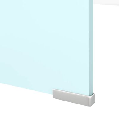 vidaXL Podstawka pod monitor / TV, zielone szkło, 120x30x13 cm