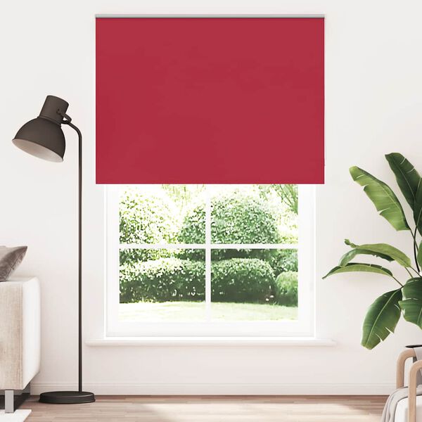 vidaXL Roleta zaciemniająca Red 145x230 cm Szerokość tkaniny 141,6 cm