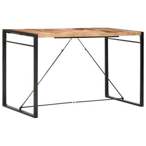 vidaXL Stolik barowy, 180x90x110 cm, lite drewno akacjowe