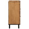 vidaXL Szafka, 60x33x75 cm, lite drewno akacjowe