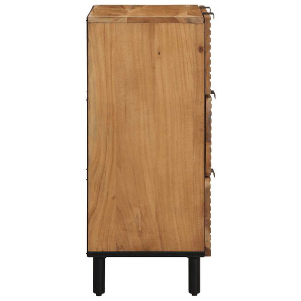 vidaXL Szafka, 60x33x75 cm, lite drewno akacjowe