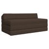 vidaXL Składana Sofa Ł&oacute;żko Ciemnoszary 120 x 60 x 49 cm tkanina