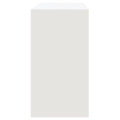 vidaXL Stolik konsolowy, biały, 89x41x76,5 cm