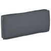vidaXL Poduszka Materiał Oxford Antracyt 120 x 50 x 12 cm