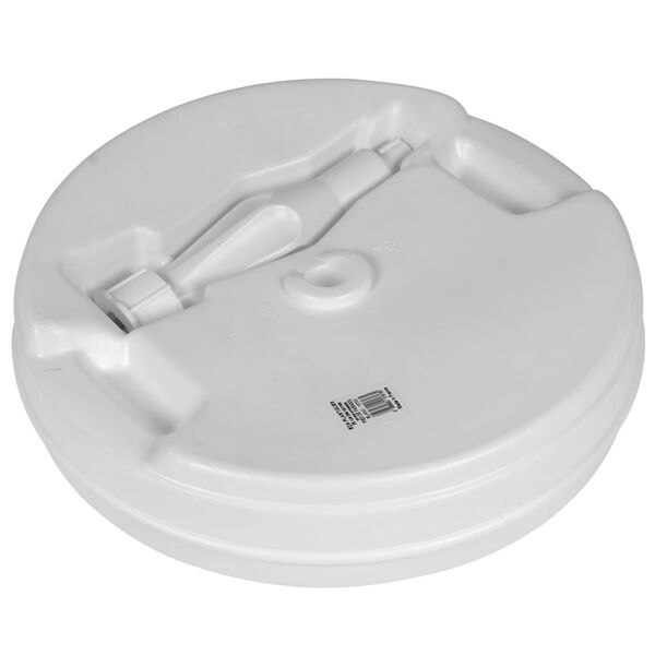 EDA Podstawa pod parasol, plastikowa, biała