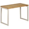 vidaXL St&oacute;ł jadalniany, 115x55x76 cm, lite drewno mango i stal