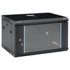 vidaXL Szafki serwerowe Black 600 x 450 x 375 mm Stal