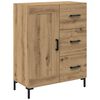 vidaXL Highboard z szufladą Dąb rzemieślniczy 69,5 x 34 x 180 cm