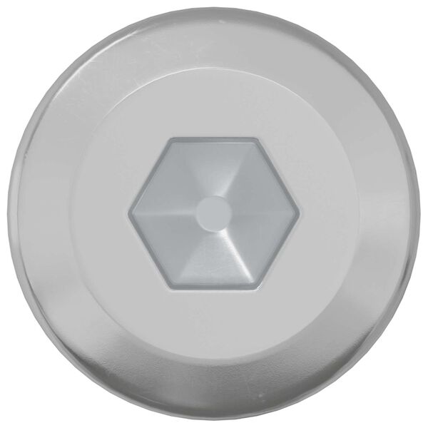 vidaXL Śruba Zablokowująca Gładki 2 pcs Srebrny M6 x 35 mm Stal