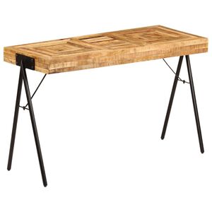 vidaXL Biurko z litego drewna mango, 118 x 50 x 75 cm