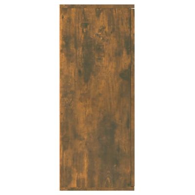vidaXL Szafka, przydymiony dąb, 105x30x75 cm, materiał drewnopochodny