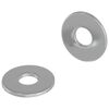 vidaXL Podkładki 2 szt. Srebrny 12 x 12 x 1,2 cm Żelazo