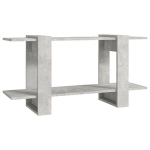 vidaXL Regał, betonowy szary, 100x30x51 cm, materiał drewnopochodny