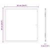 vidaXL Panel dostępu Biały 63 x 33 x 3 cm Stal
