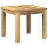vidaXL Stolik kawowy Bielony 40 x 40,5 x 36 cm Lite Drewno Akacji