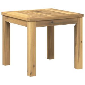 vidaXL Stolik kawowy Biały 40 x 40,5 x 36 cm Lite Drewno Akacji