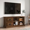 vidaXL Szafka pod TV, brązowy dąb, 102x35,5x47,5 cm