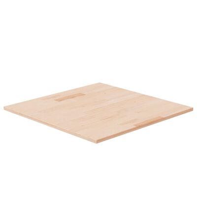 vidaXL Kwadratowy blat do stolika, 60x60x1,5 cm, surowe drewno dębowe