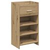 vidaXL Szafka na buty 48 x 36 x 92 cm Drewno inżynieryjne Dąb artisan