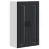 vidaXL Front do zmywarki Kalmar Czarny 60 x 31 x 100 cm