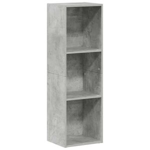 vidaXL Regał, betonowy szary, 36x30x114 cm, materiał drewnopochodny