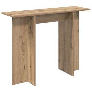 vidaXL Konsola Dąb artisan 100 x 30 x 75 cm Drewno inżynieryjne