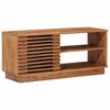 vidaXL Szafka pod telewizor z drzwiami Naturalny 90 x 30 x 40 cm